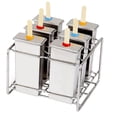 thumbnail image 4 of Molde para Paletas de Hielo de 6 Celdas Sunnimix Acero Inoxidable, 4 of 6