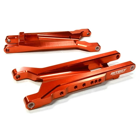 Integy RC Toy Model Hop-ups C26397RED Billet Machined Lower Suspension Arm for Traxxas 1/10 Slash