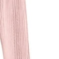 thumbnail image 4 of Pink 100% Cotton Wide Leg Casual Pants for Girls - Ultra-Soft Breathable Ribbed Lounge Pants with Elastic Waist & Side Pockets (Sizes 120-170),Size 7-8T, 4 of 5