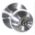 thumbnail image 1 of Cerradura Puerta Perilla Redonda Recamara Seguro Inoxidable Fumetax SW-53ET02SS04, 1 of 2