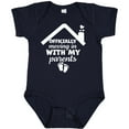 thumbnail image 3 of Inktastic Nicu Graduate Officially Moving in with My Parents Boys or Girls Baby Bodysuit, 3 of 5