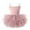Hot Pink, variant on Kids Dresses for Girls Baby Mesh Tutu Slip Sleeveless Elegant Floral Princess Kid Leisure Dress Girl XS