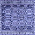 thumbnail image 1 of Ahgly Company Indoor Square Persian Blue Traditional Area Rugs, 6' Square, 1 of 4