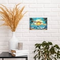 thumbnail image 6 of 8x12 inch Bathroom Wall Decor 'Loves The Sea' Slogan Beach & Sun Painting Canvas,Home Decor Bathroom Accessory,Exquisite Bedroom,Study,Bathroom Wall Decor Art Prints,Modern Style Paintings, 6 of 6