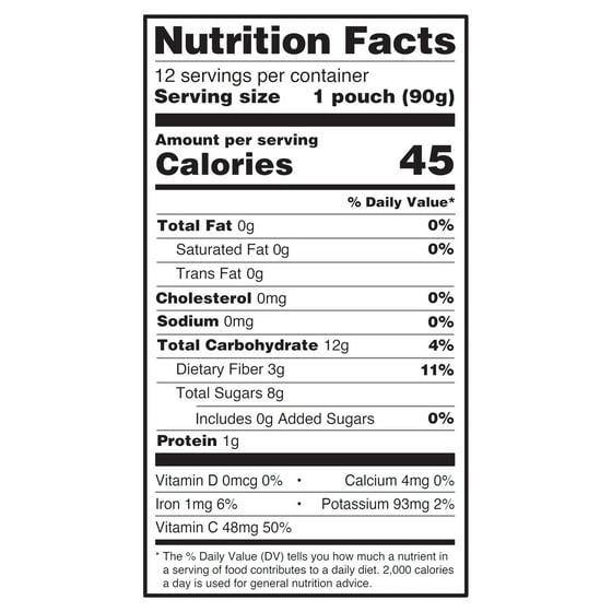 great value applesauce nutrition facts