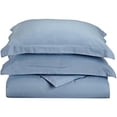thumbnail image 1 of Microfiber Full/ Queen Duvet Cover Set Solid  Light Blue, 1 of 1