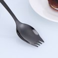 thumbnail image 6 of Stainless Steel Salad Forks Spoon Spork Fork Food Noodle Metal Serving Fruit Duty Heavy Servers Sleek Pasta Sample, 6 of 9