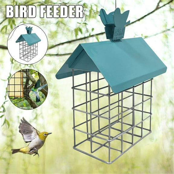 CSSAD Bird Feeder, Outdoor Bird Feeder Hanging Bird Feeder For Garden Balcony Easy To Clean