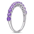 thumbnail image 3 of Everly Women's Amethyst Sterling Silver Ring, 3 of 6