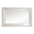 thumbnail image 2 of Tyler Dillon Round Rustic Stone Gray Wood Framed Beveled Wall Mirror 40.5"D, 2 of 6