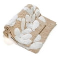 thumbnail image 3 of Chesapeake Monte Carlo 2pc Taupe & White Bath Rug Set (21"x34" & 17"x24"), 3 of 4