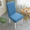 thumbnail image 5 of Universal Elastic Chair Cover,Heavy-Duty Fabric,Waterproof Stain-Proof,Easy Fit for Dining Room Office,Protects Furniture,All Seasons Use,Synthetic Material,Stretchy Design|Polyester,Blue,MIANHT, 5 of 7