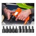 thumbnail image 2 of Juego avanzado de extractores de tornillos, 10 piezas, para tornillos de cabeza hexagonal de alta resistencia de 3,2-10,3 mm dañados por óxido., 2 of 5