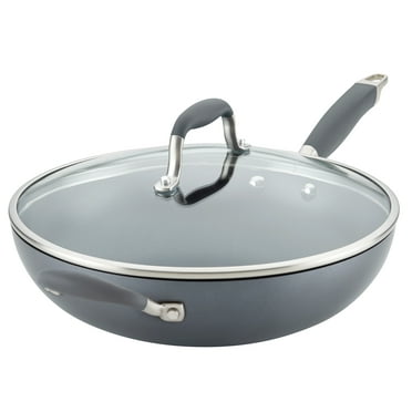 Anolon Advanced Home 12" Nonstick Hard Anodized Aluminum Frying Pan, Nonstick