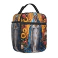 thumbnail image 2 of Virgin Mary Lunch Bag for Office Women – Stylish Thermal Insulated Tote with Shoulder Strap, Lightweight for Work or Travel, 2 of 6