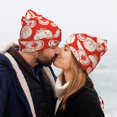 thumbnail image 5 of Pofeuu Tomatoes Print Beanie Hat for Men Women Knit Winter Hat Warm Cuffed Skull Beanie Slouchy Soft Unisex, 5 of 6
