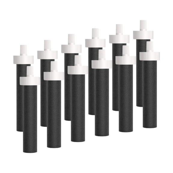 Nispira Activated Carbon Water Bottle Filter Replacement Compatible with Brita BB06 Hard Sided Stainless Steel and Plastic Bottle, 6 Packs