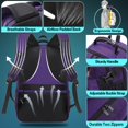 thumbnail image 2 of Mochila de viaje ProeTrade extra grande de 50 litros para portátil de 17 pulgadas, 2 of 6