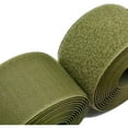 thumbnail image 1 of 2-10cm Army Green Sewing Fastener Tape Hook and Loop Band Storage Sticker Sticking Clothes DIY Magic Tape Sewing Accessories Army Green 100mm, 1 of 5