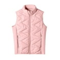 thumbnail image 6 of Sexlip Women's Winter Sleeve Puffer Vest Lightweight Zip Padded Gilet Warm Puffy Vest Pocket Coat Cotton Vest Jacket Top Pink XL, 6 of 9