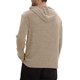 thumbnail image 2 of Blusa de manga larga con capucha para hombre, color liso, informal, con botones y cordón, sudadera con capucha de manga larga para hombre, tops de poliéster para hombre, 2 of 4
