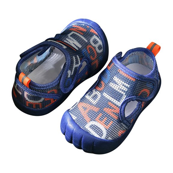 LNMQLPDBS Baby Toddler Water Shoes Boys Girls Sandals Kids Lightweight Breathable Sneakers with Mesh Shoes for Walking Running toddler barefoot sandals Summer Closed Toe Sandals Outdoor Beach