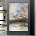 thumbnail image 5 of Large Handmade Gold Abstract Oil Painting On Canvas Wall Art Hotel Home Decoration Modern Living Room Bedroom Textured Artworks, 5 of 9