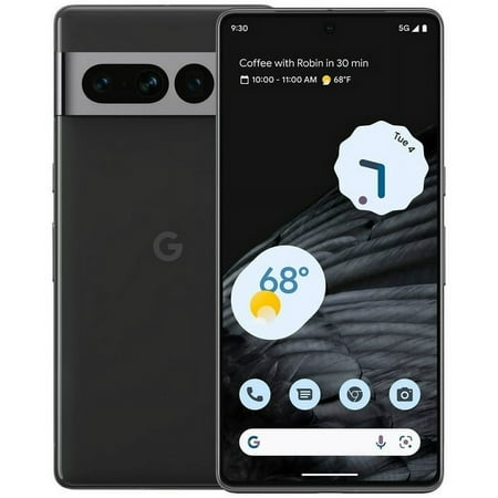 Pre-Owned Google Pixel 7 Pro 5G 256GB Factory Unlocked (Obsidian) Smartphone (Refurbished: Like New)
