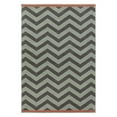 thumbnail image 3 of Alfresco Black/Rust 2'5" x 4'5" Modern Indoor/Outdoor Rectangle Area Rug, 3 of 11
