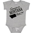 thumbnail image 3 of Inktastic Someone in Montana Loves Me Boys or Girls Baby Bodysuit, 3 of 5