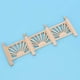 thumbnail image 5 of Barandilla De Casa De Muñecas, 1: 12, Barandilla De Escalera Para Casa De Muñecas, Valing Landrail Para Accesorios En Miniatura, 5 of 6