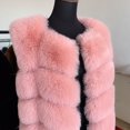 thumbnail image 3 of Abrigo de piel sintética para mujer, chaleco de piel de zorro falso, Chaqueta de felpa para mujer, chaleco de piel sintética para mujer, gabardina esponjosa de moda, primavera y otoño, 3 of 5