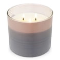 thumbnail image 3 of Mainstays 3-Wick Glass Jar Candle with Decorative Wrap, Orchid Waters, 13 oz, 3 of 7