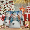 thumbnail image 6 of Naloa Christmas Snowman In The Snow Drawstring Christmas Bags, 3D Xmas Gift Bags, Christmas Wrapping Bags, Xmas Goodie Bags, Treat Pouch Bags, Party Favor Bags-Small, 6 of 9