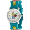 Brinley Co. Girls' Princess Design Watch, Silicone Strap