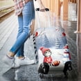 thumbnail image 3 of Hello Winter Manx Football Snowman Welcome Snowy Morning Travel Luggage Cover Cat Lover Kitten Owner Gifts Suitcase Dust Protective Decor - 01012, 3 of 5