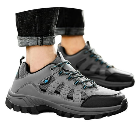 Mens Shoes,Athletic Running Footwear Lightweight Breathable Design for Gym Training Workout Walking Comfort Casual,Shoes for Men,Light Gray,8.5