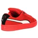 thumbnail image 3 of PU & MA Ferrari Suede XL Low Top Leather Lace Up Unisex Sneakers In Red US 6 - 9, 3 of 6