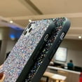 thumbnail image 5 of Compatible with iPhone 12 /iPhone 12 Pro case,Glitter Sparkle Bling Shiny Phone Cases for Girls Women Slim Fit Durable Hybrid Shockproof Protective Cover for iPhone 12 /iPhone 12 Pro 6.1", 5 of 6