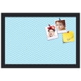thumbnail image 2 of PinPix ArtToFrames 16x10 Custom Cork Bulletin Board    Poster Board Has a Fabric Style Canvas Finish, Framed in Satin Black (PinPix-247), 2 of 5