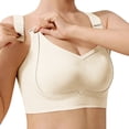 thumbnail image 3 of cltopsku Womens Wireless Bras Comfortable Seamless No Underwire Bra Full Support Lift Bralette Everyday Regular and Plus Size, 3 of 5