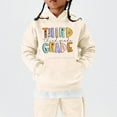 thumbnail image 5 of Ruyang Kids Boys Girls 3rd Grade Back to School Hoodie Preppy Hoodies First Day of School Pullover Sweatshirts Pockets, 5 of 7