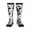 2 Black-1, variant on Panda Cute Pink Hearts Print Thigh High Socks Extra Long Stretchy Sock Women Over Knee High Opaque Stocking Daily Wear