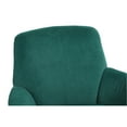 thumbnail image 3 of Comfy Round Chair With Swivel Base - Velvet Upholstery, Construction ( () High Sponge Cushion, Easy Fabric, 3 of 6