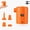 Oranger, variant on Portable Pump for Inflatables |Travel Rechargeable USB Mattress Pump |Small Blow Up Tool, Automatic Inflating Deflating Device for Outdoor Camping Sleep Beds Pool Floats Swimming