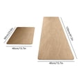 thumbnail image 3 of Zynviq Solid Color Bathroom Rugs 15.7" X 23.6" Bath Rugs Polyester Absorbent Washable Khaki Rectangular Small Rug for Bathtub, 3 of 6