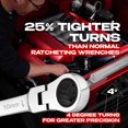 thumbnail image 3 of Juego de llaves Jaeger TIGHTSPOT Ratcheting, 16 piezas, cabezal flexible métrico, 3 of 6