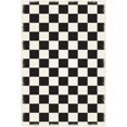 thumbnail image 1 of Aspen Brands RUG7BLK57 5 x 7 Pi. Tapis de Damier Anglais Design - Noir et Blanc, 1 of 1