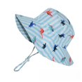 thumbnail image 5 of Gorro de pescador con estampado de dinosaurio para primavera y verano para niños y niñas, bonito gorro de pescador con estampado de dibujos animados, 5 of 5