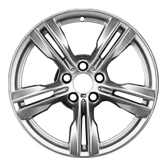 BMW X5 Wheel 2014-2018 19" Factory OEM Silver 86043U20